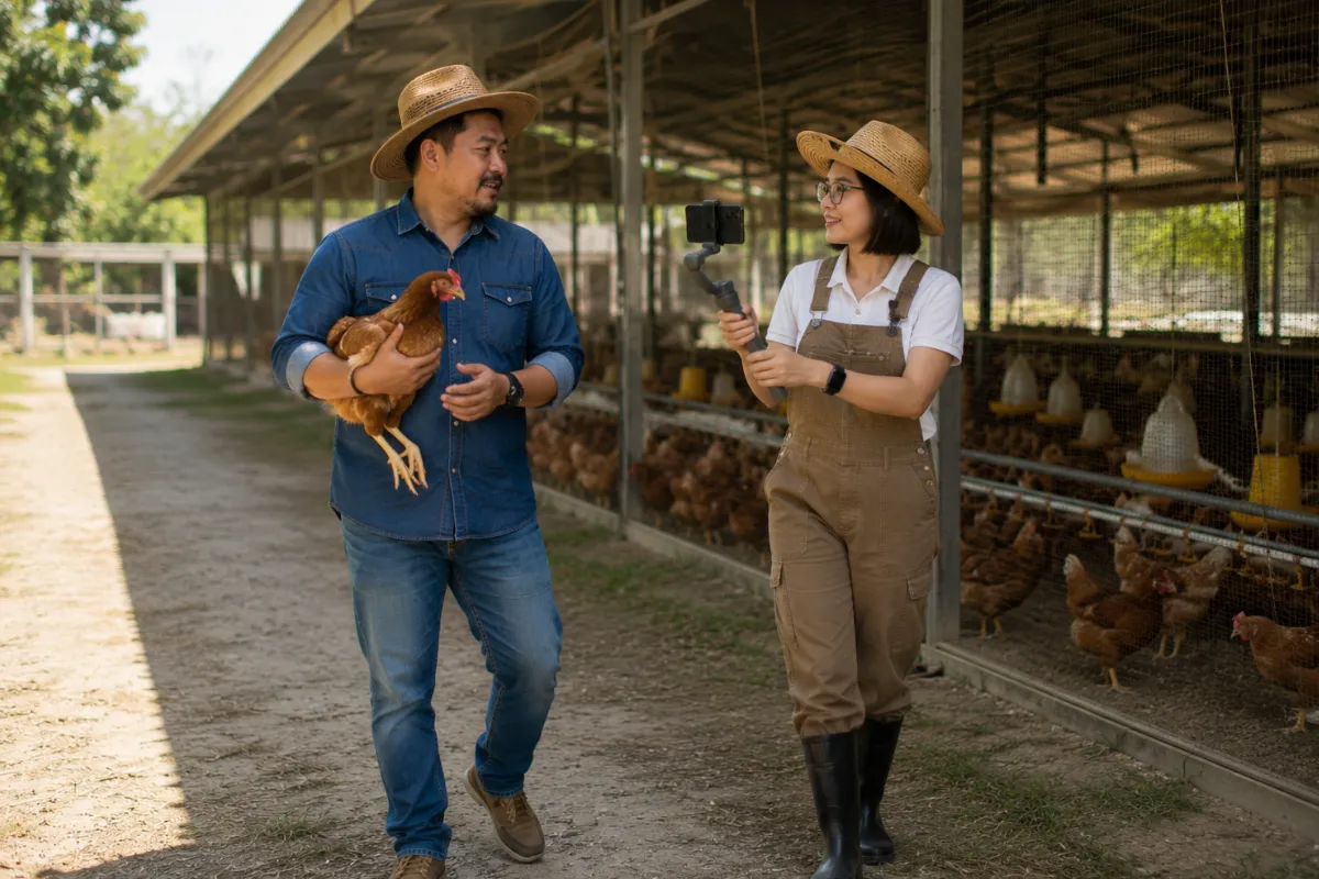 รวมนักรีวิวฟาร์มไก่ รีวิวฟาร์มขายไก่ไข่ ไก่ไข่ ไก่เนื้อ ไก่ชน ไก่พื้นเมือง ไก่สวยงาม โรงเรือนเลี้ยงไก่ ขายไก่.com