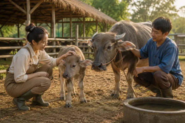 โปรโมทลูกควายจากฟาร์มควาย รีวิวสายเลือดและขายควายโดยเกษตรกรนักรีวิว ขายควาย.com โปรโมทฟาร์มขายควาย