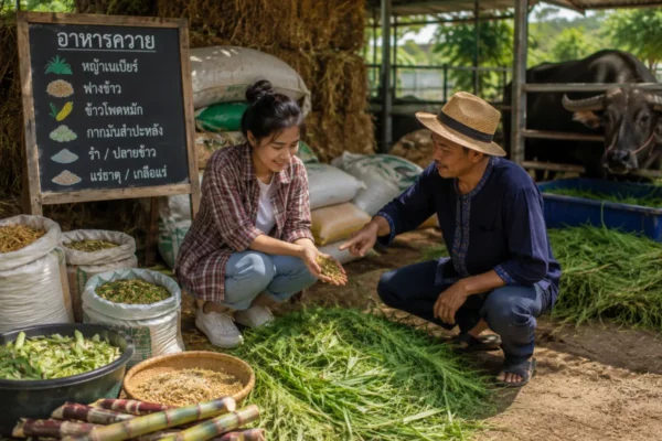 โปรโมทอาหารควายและการเลี้ยงควาย รีวิวจากฟาร์มควายและเกษตรกรนักรีวิว ขายควาย.com