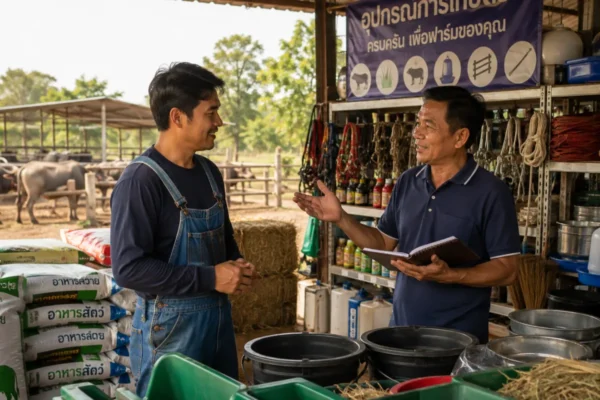 รวมร้านขายสินค้าอุปกรณ์เลี้ยงควาย และอุปกรณ์การเกษตร ขายควาย.com