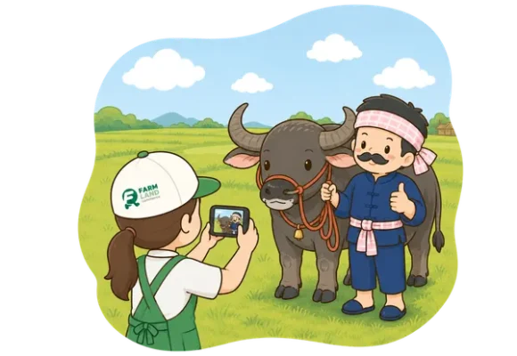 ขายควาย.com เว็บโปรโมทฟาร์มควายและขายควาย จากรีวิวของเกษตรกรนักรีวิวหน้าใหม่ทั่วไทย
